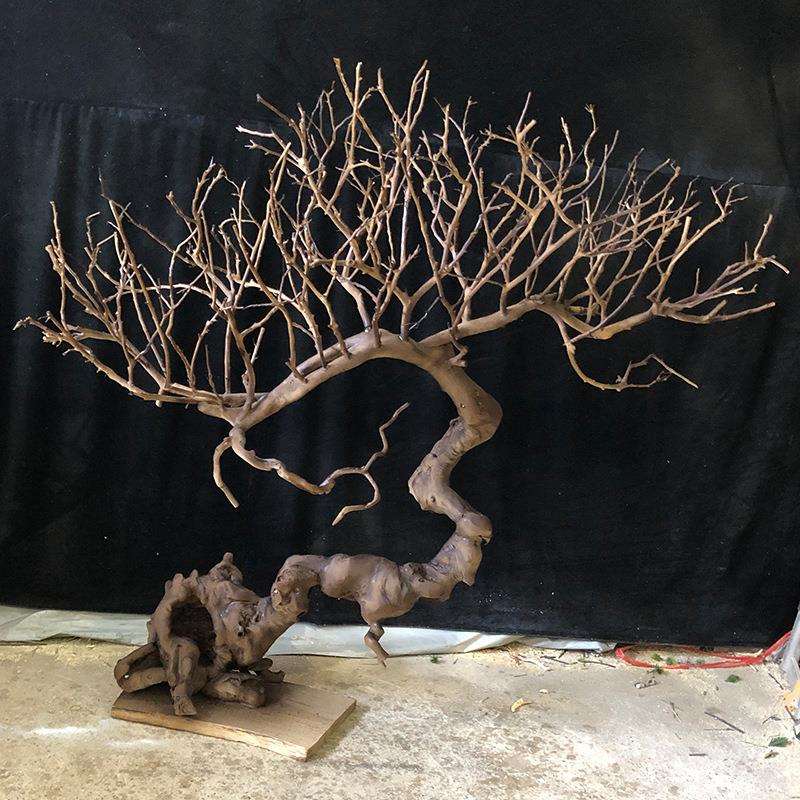 景观树植物去皮枯树 枝干室内庭院软装摆件 户外造型树庭院干树枝