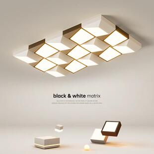 创意客厅主灯简约现代led吸顶灯大气卧室灯餐厅房间2025新款 灯具