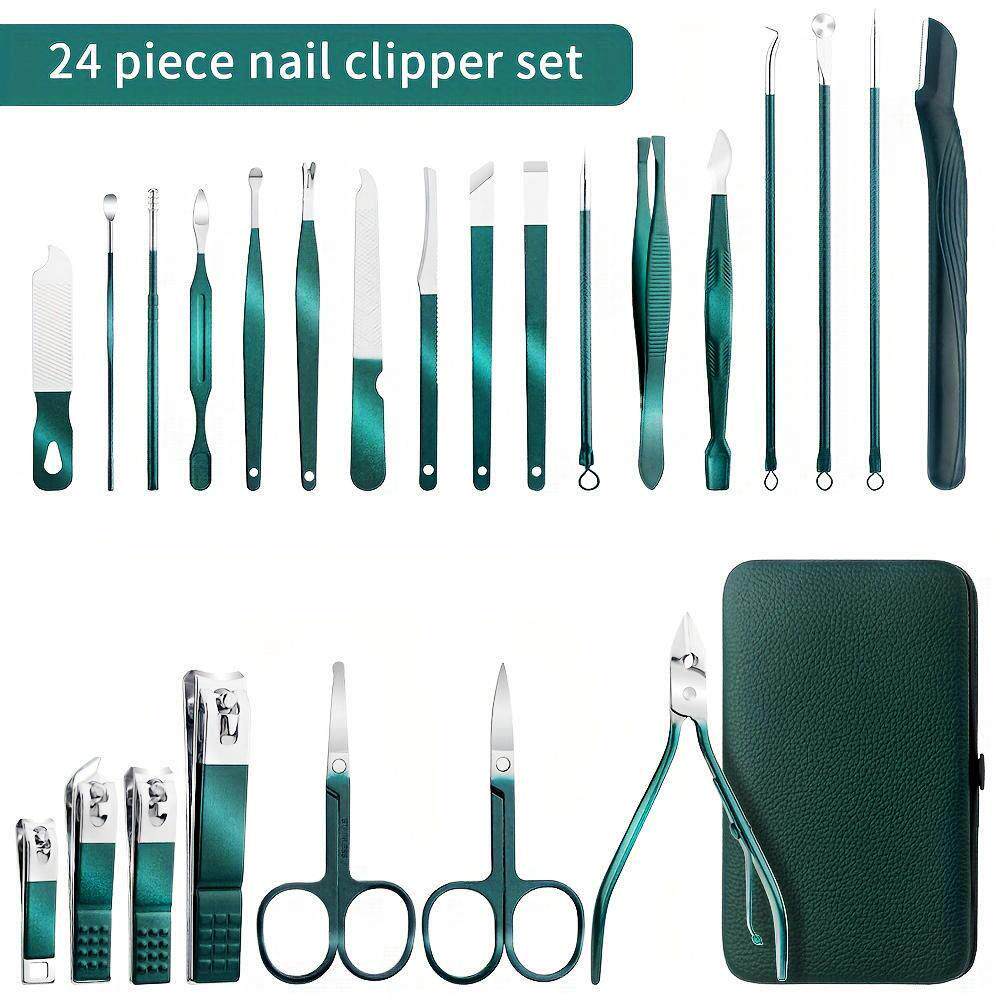 manicure set nail cutter Cuticle Nipper manicure指甲刀套组
