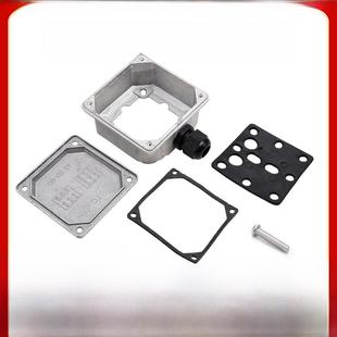 1.5 1.1 90三相铝壳电机接线盒0.75 2.2Kw电机铝壳接线盒 Ys80