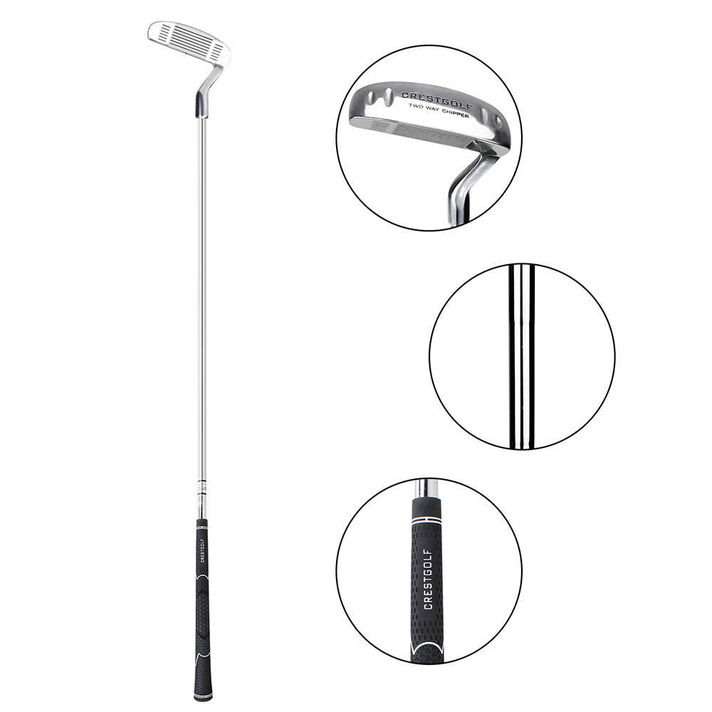 锌合金高尔夫切杆高尔夫双面切杆初学者起挖杆沙杆双面击打挥切杆