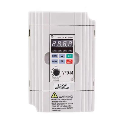 变频器VFD-M三相380单相2201.5/2.2/3.7/5.5/7.5KW通风机电机调速