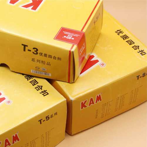 颜色齐全KAM华联四合扣T3T5T8童装纽扣哈衣爬服按扣文件袋扣现货