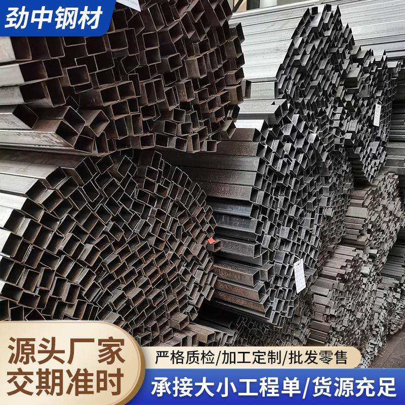 佛山现货家具管薄壁架子铁管小口径黑退火可折弯椭圆焊接管