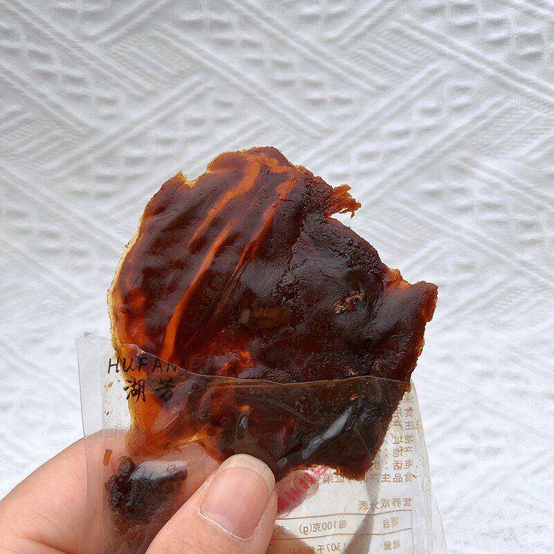 温州湖岭特产腱子牛肉片小包装零食108g熟食小吃散装蜜汁黄牛肉片