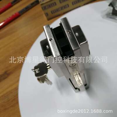 德国盖泽GEZE无框玻璃门锁夹盖泽PL50锁夹盖泽上夹下夹12mm