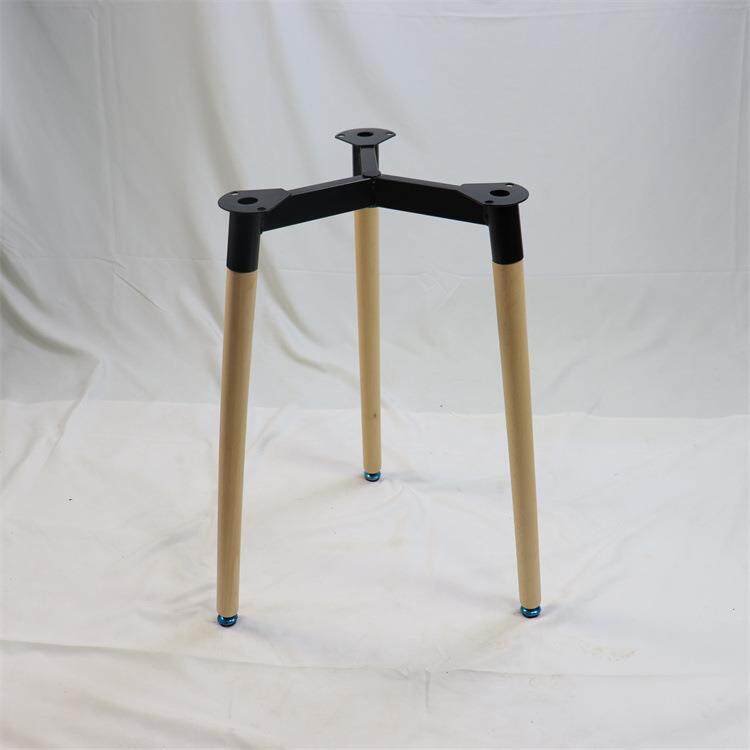 姆斯桌架脚铁简易支架榉木桌餐桌配套脚架桌腿黑白412色烤艺漆伊