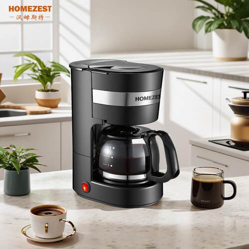 HOMEZEST/汉姆斯特 CM-316跨境家用咖啡机全自动煮茶器家用小型美