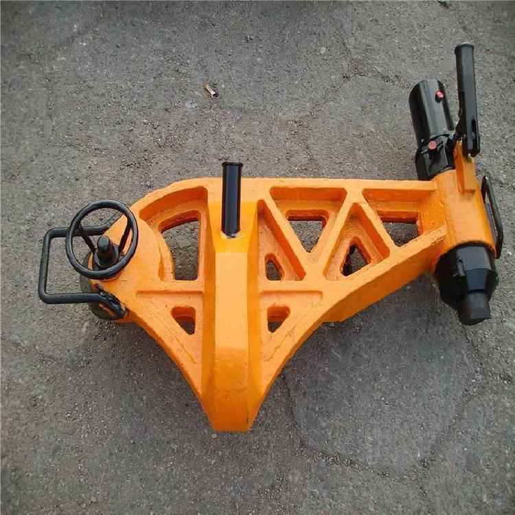 铁路用YZG-800液压直轨器 便携式直轨机水平式弯轨机尖轨调直器