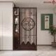新中式 家用入户正对门玄关进门遮挡福字 实木屏风隔断客厅2025新款