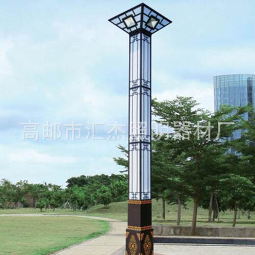 高邮厂家太阳能LED不锈钢景观灯中华灯户外广场园林景观灯