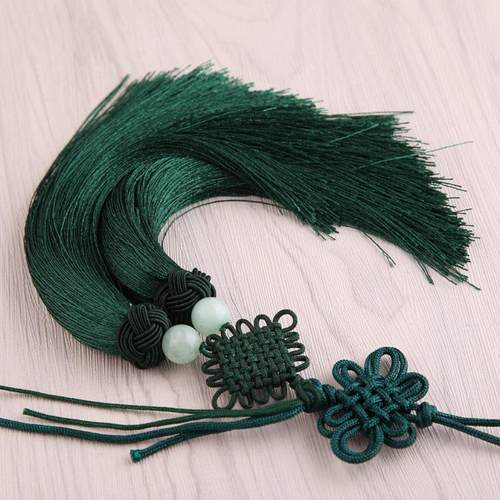 中国结后视镜双线流苏民族汽车穗