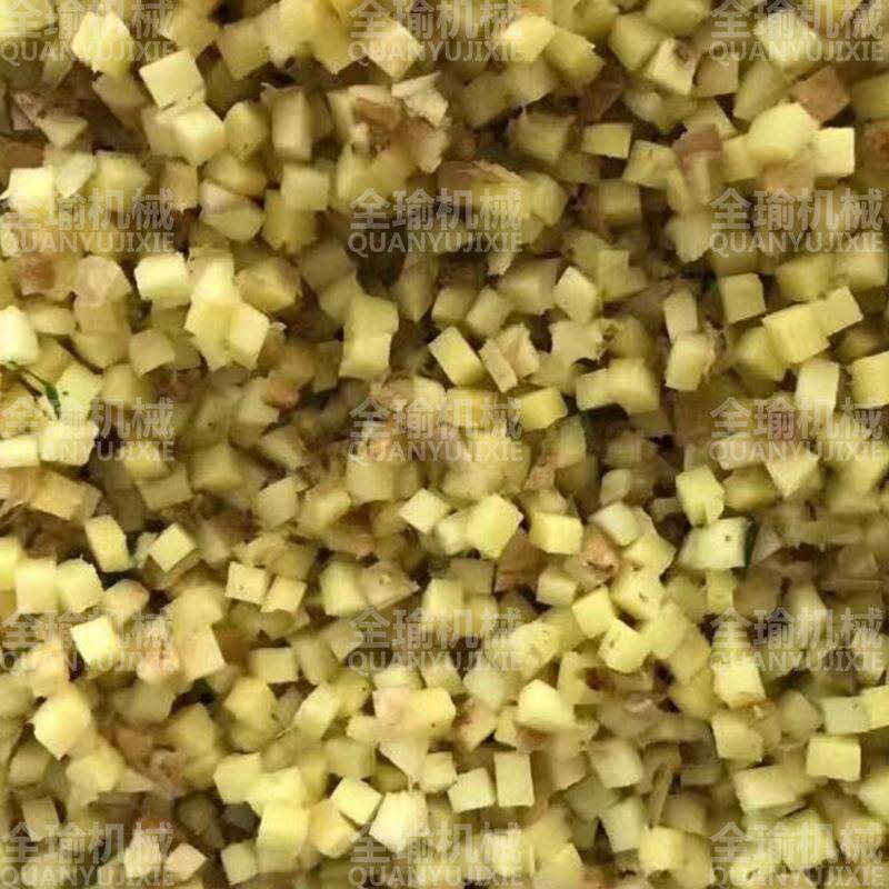 湖南湖北黄瓜快速切丁机新鲜青瓜切粒机吊瓜三维切丁机切瓜粒丁机