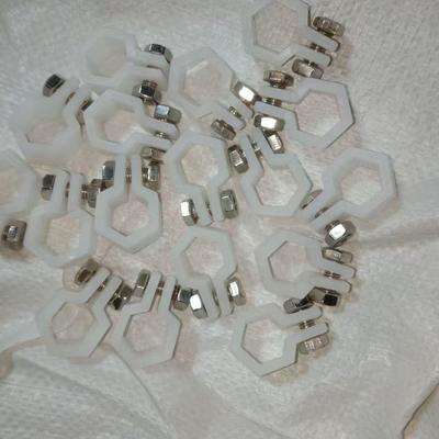 播种机肥盒尼龙卡子卡箍六方轴卡子尼龙卡子播种机配件