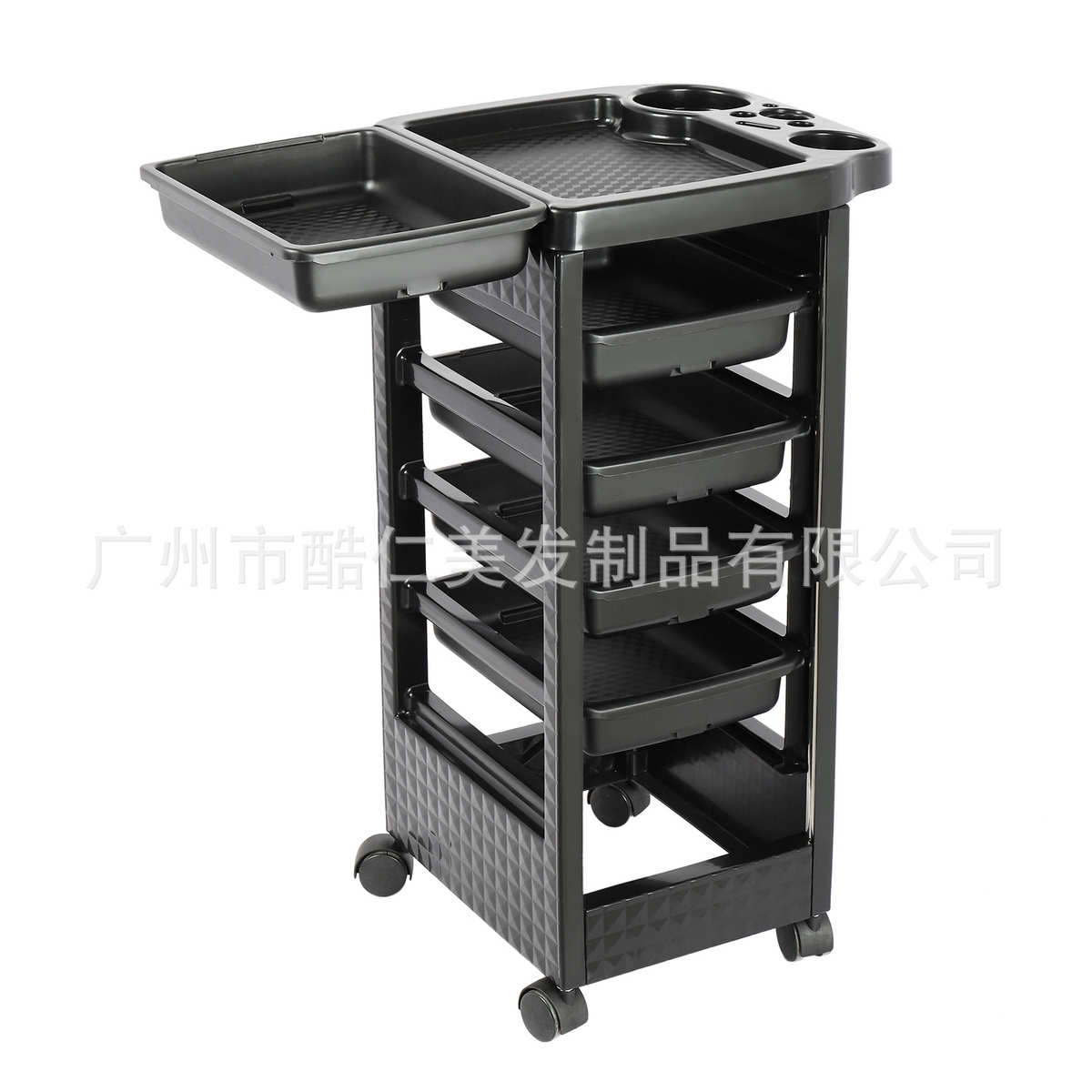 美容院美发车 理发店发廊工具小推车 5层带轮手推小车厂家批发