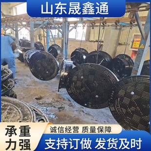 球墨铸铁圆井盖700 800D400雨水篦子防沉降承重力强耐腐蚀现货