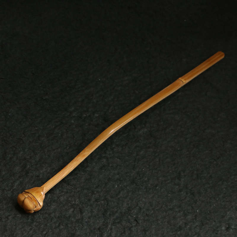 存放十年以上玉竹老料纯手工精工雕刻打磨精磨精磨如意摆件把玩竹