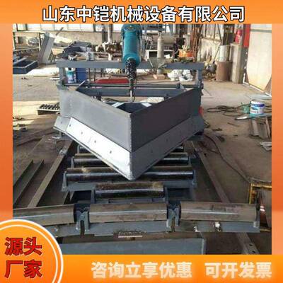 生产皮带卸料器 1米宽煤炭输送带卸料犁头 犁式卸料器