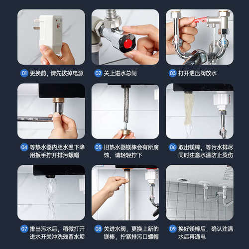 适用于万家乐电热水器高纯度镁棒40/50/60/80升排污水阳极棒配件