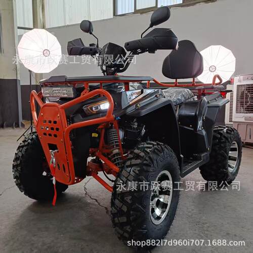 ATV200CC新款全地形车ATV沙滩车4X2自动挡越野摩托车四轮沙滩车