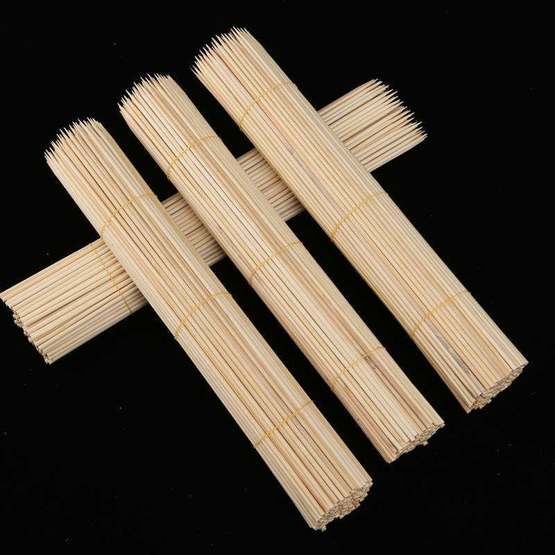 4.0mm*20/25/28/30/35/40/45cm烤面筋糖葫芦棉花糖烧烤竹签碳化签