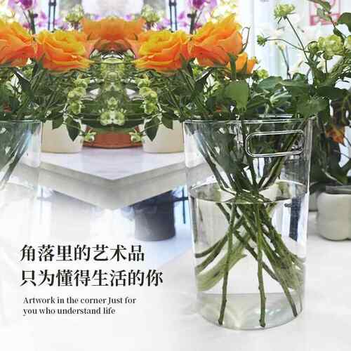 亚克力花店花大口径花瓶水桶家用