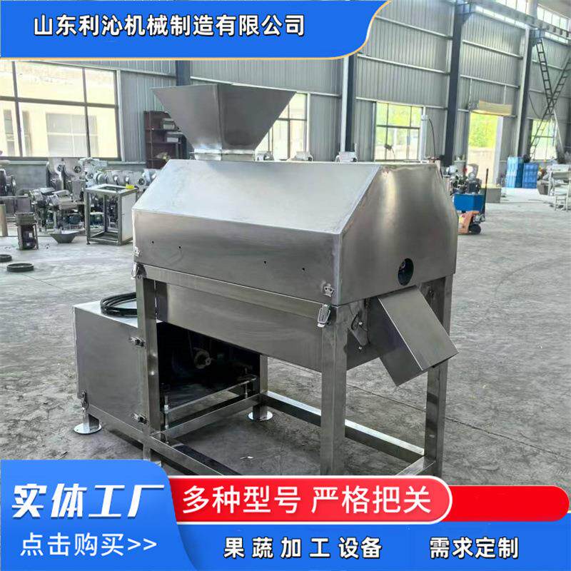 供应榴莲去核打浆设备葡萄蓝莓去核打浆机不锈钢水果加工设备