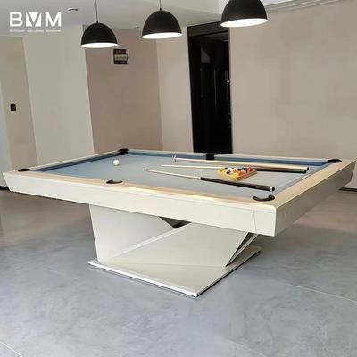 罗利家用台球桌花式九球黑八商用高端轻奢桌球台标准型