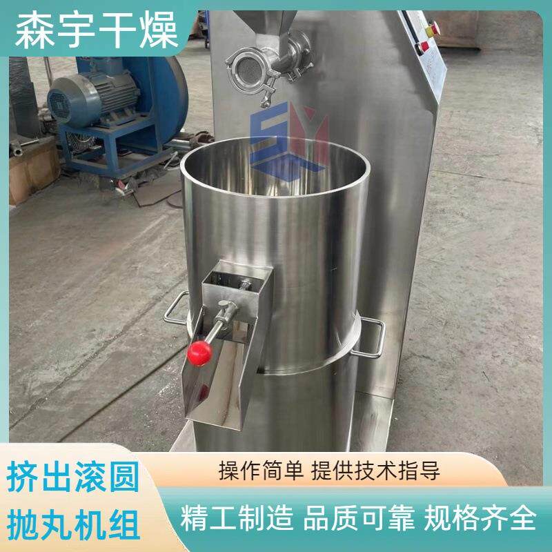 挤出滚圆造粒机螺杆制粒机球形抛丸机多功制丸设备中药制丸机