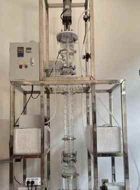 涡离轮萃取塔转度盘式实验板室混合物高lqt-9160纯分筛萃取塔