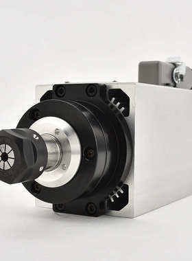 亚电数控机床精高速琅 密电2主轴方形主轴2kwer20 电风冷.主轴