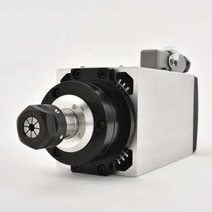 亚琅2.2kwER20方形风冷电主轴 数控机床高速电主轴 精密电主轴