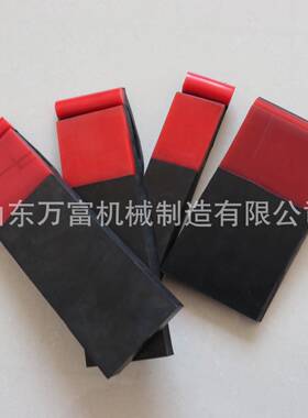 Y型皮带机导T型防溢电裙板双密封氨酯橡胶阻燃抗静输送导机料聚槽