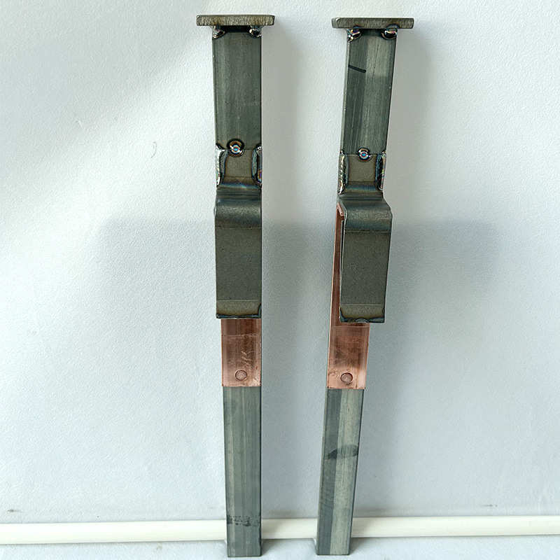 新能源汽车底盖阳极氧化钛挂架导电杆电镀挂具耐高温多层按需加工