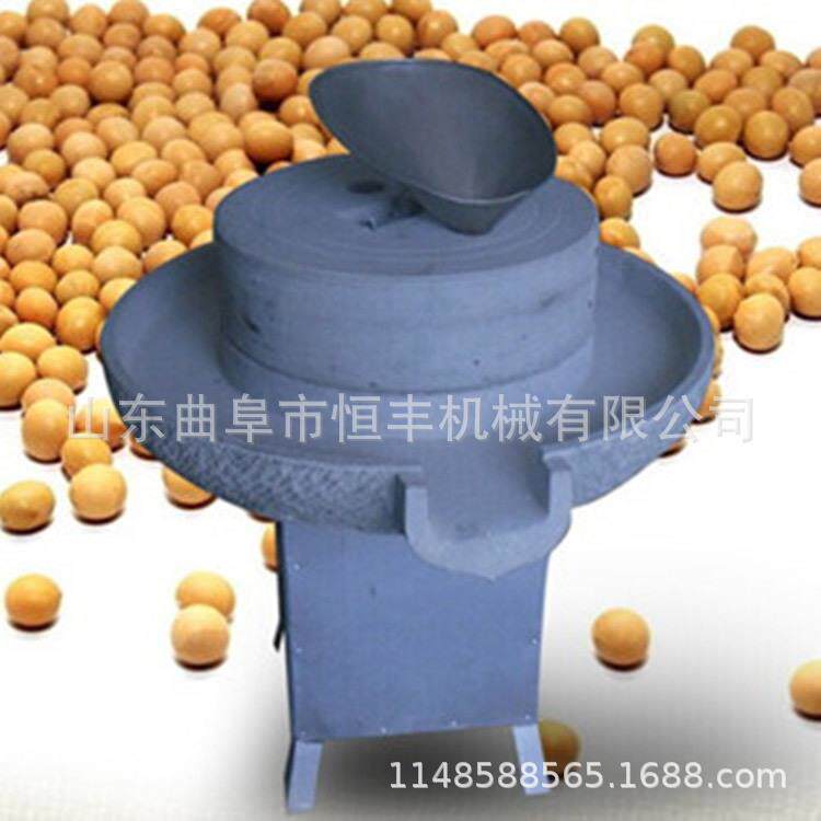 商用豆浆米面电动石磨 一机多用石磨机米浆肠粉石磨