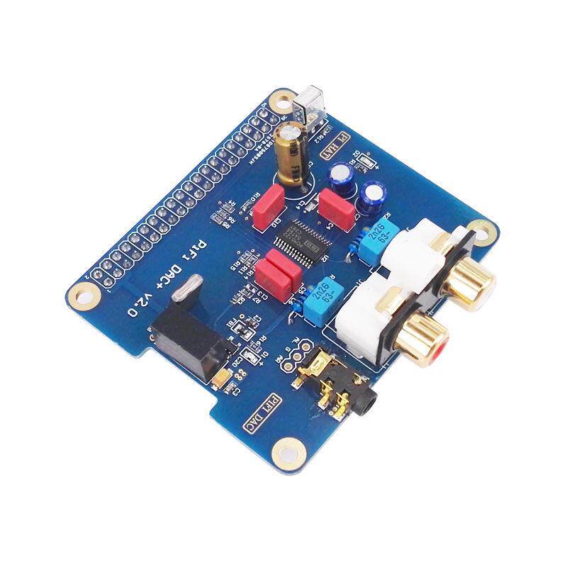 树莓派3 raspberry pi B+/2B 专用HIFI DAC+声卡 I2S接口送螺丝
