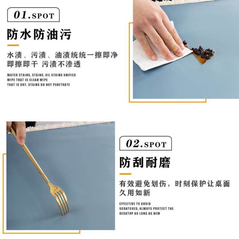 茶几桌布尘罩2皮025新革茶几套罩防水IVL防油全包防客款厅长方形
