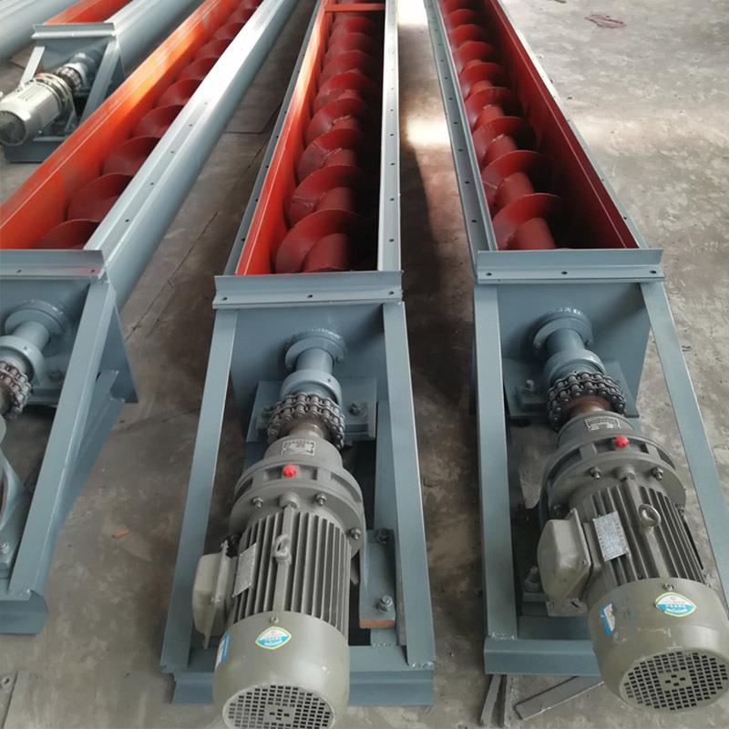 U型螺旋输送用机LS型有轴饲料颗粒干粉螺旋输送机