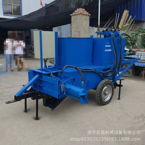卧式液压打包装袋机小型麻包编织袋捆扎机玉米打包机厂家