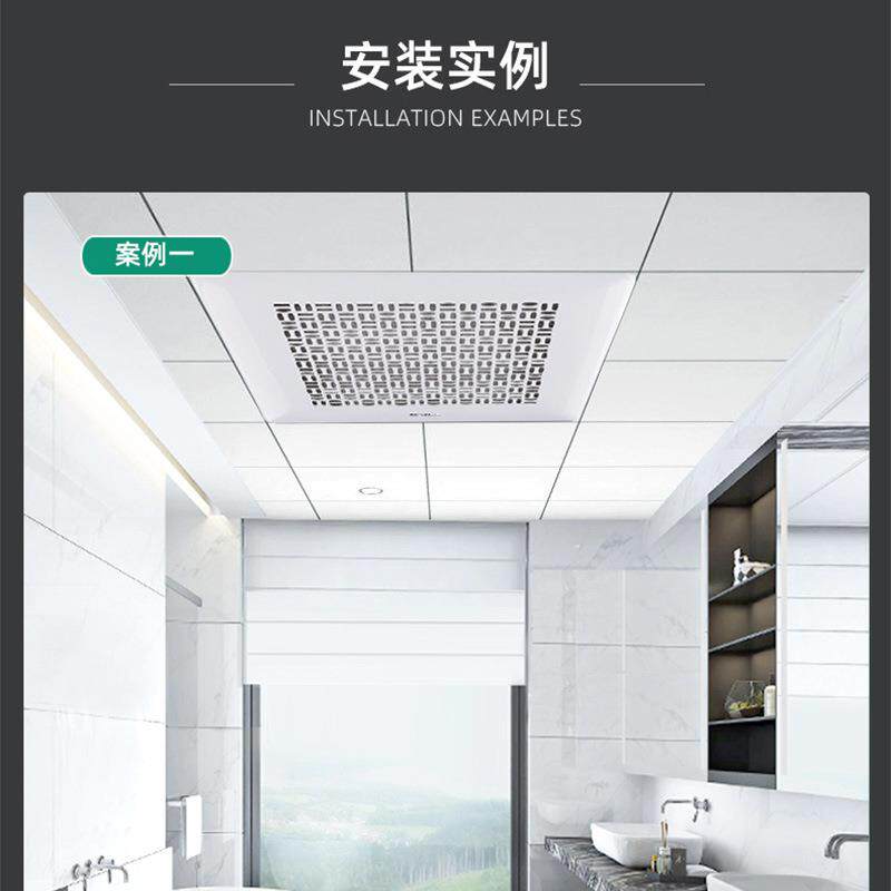 绿岛风全金属管道换气扇吸顶式排风扇大风量低噪型商用排气扇