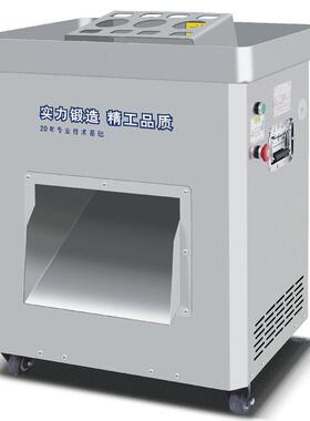 伟基业分块机商用电动大功率全自动切肉机小型鸡鸭鹅鱼切片切丝