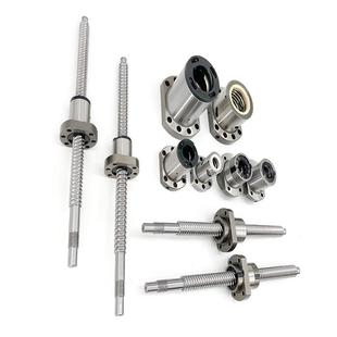 3210 2505 4005 2010 滚珠丝杆SFU右旋滚珠丝杠SFNU左旋螺母1204