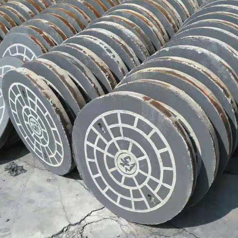 哇偶定制钢纤维井盖污水弱电下水道井盖市政混凝土水泥雨水篦子