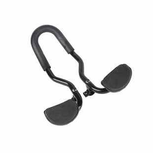 自行车铝合金休息把山地车副把公路赛车休息把TT把长途车把蝴蝶把