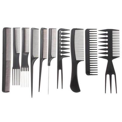 Beauty tools hair comb 10 sets Foreign trade Combs Makeup co