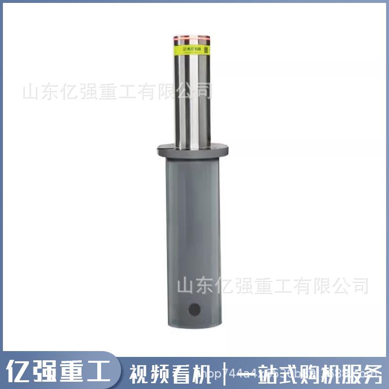 升降柱学校防撞柱全自动半液压升降路障免排水不锈钢电动伸缩地桩