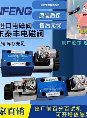 泰丰4WE6E/6J/6H/6G/Y/C 4WE6D-50/AG24NZ5L电磁阀TAIFENG 4WE10