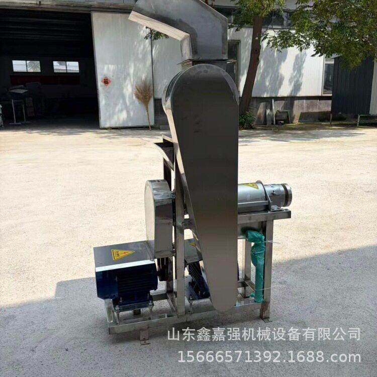 柑橘榨汁机榨橙汁设备大型商用草莓蓝莓桑葚枇杷果螺旋压榨果汁