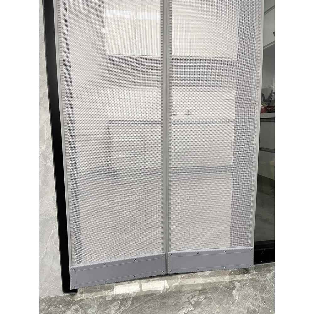 1VPK免打孔磁性自吸纱网门帘金刚网纱窗透气防蚊虫防尘家用通风软