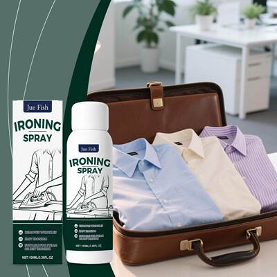 JUE FISH Garment Ironing Spray - Cares for your clothes, kee